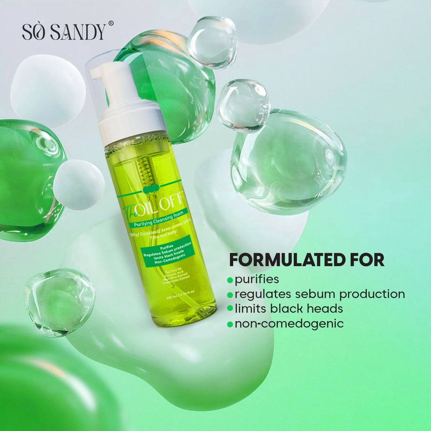 The Oil Off Foam Cleanser 200 ml