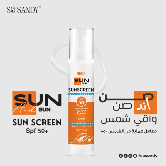 Sun Screen Gel SPF 50+ Sun & Sun 50ml