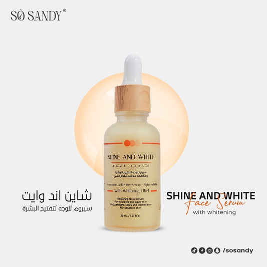 Shine & White Face Serum 30Ml
