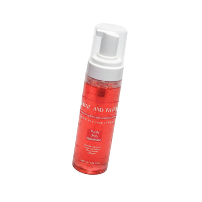 Shine and White Foam Cleanser 200 ml