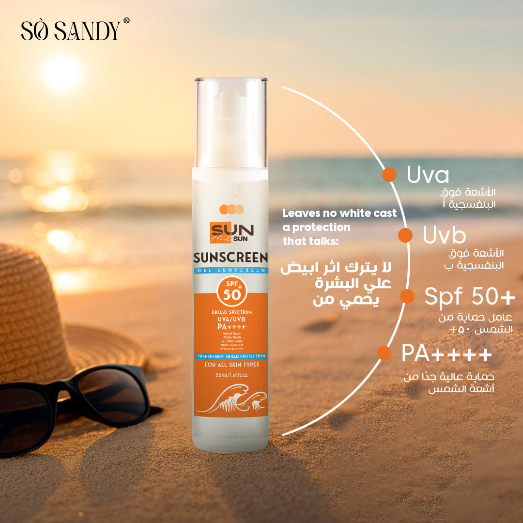 Sun Screen Gel SPF 50+ Sun & Sun 50ml