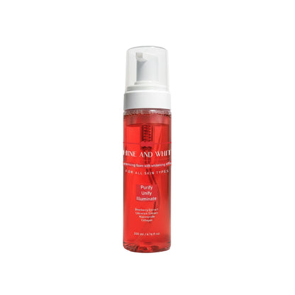 Shine and White Foam Cleanser 200 ml