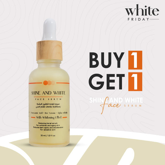 Shine & White Face Serum 30M 1+1