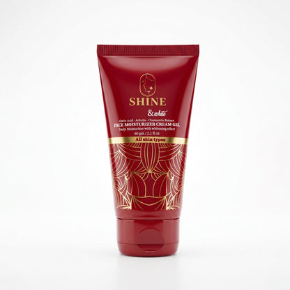 Shine and white moisturizer with whitening effect