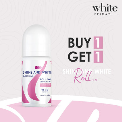 Shine & White Roll-On — Buy 1 Get 1 Free (2 Pieces)