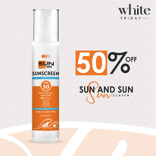 Sun Screen Gel SPF 50+ Sun & Sun 50ml