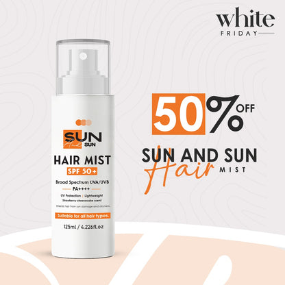 Hair Mist SPF 50+ Sun and Sun 125ml