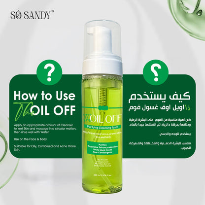 The Oil Off Foam Cleanser 200 ml