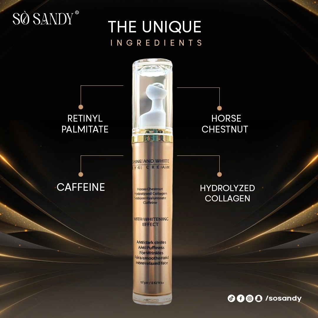 ダイアモンド11+Centuary Eye cream 20g 2本セット Shine And White Eye Contour Cream 15gm - sosandy.com